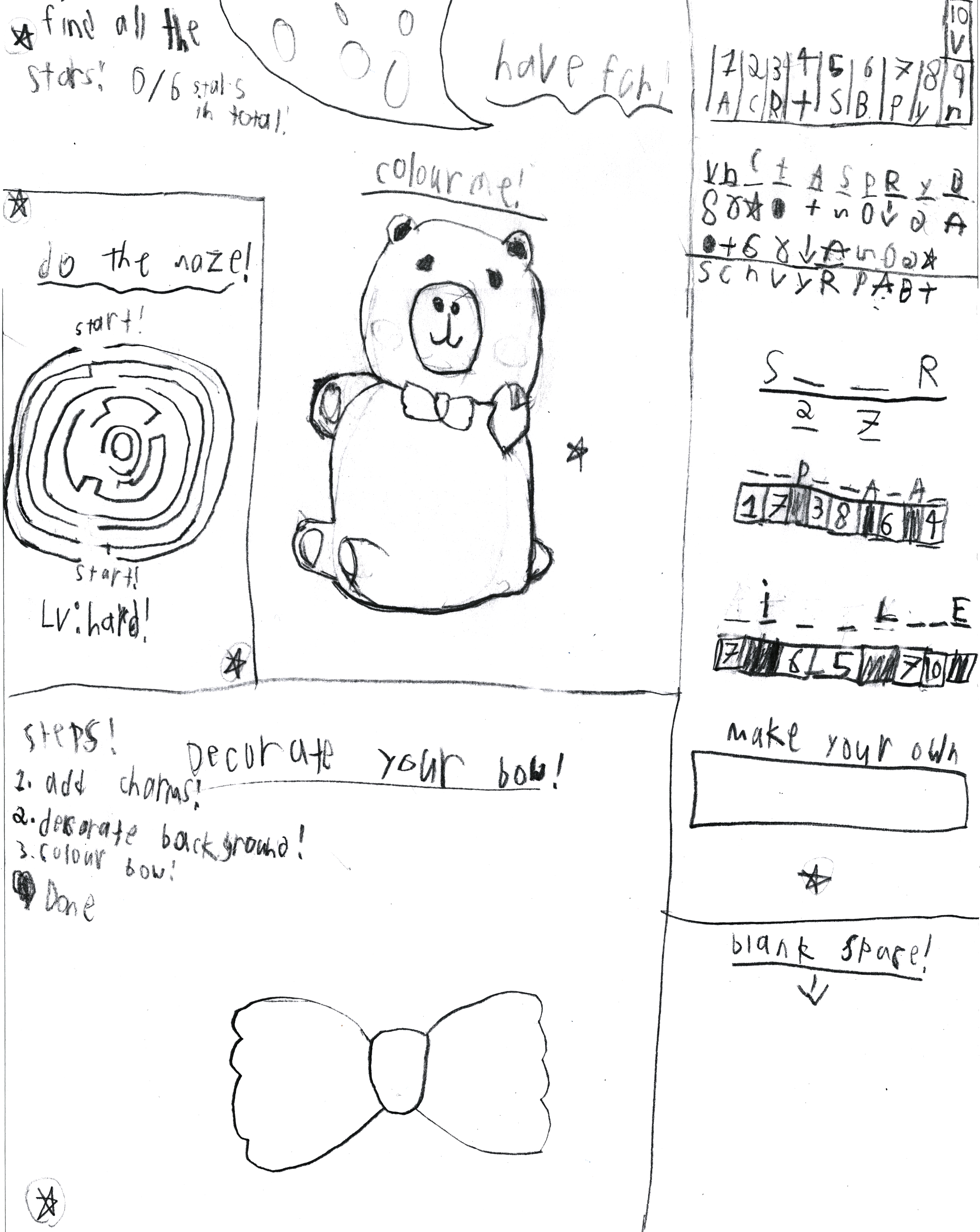 Capybara Fun Sheet