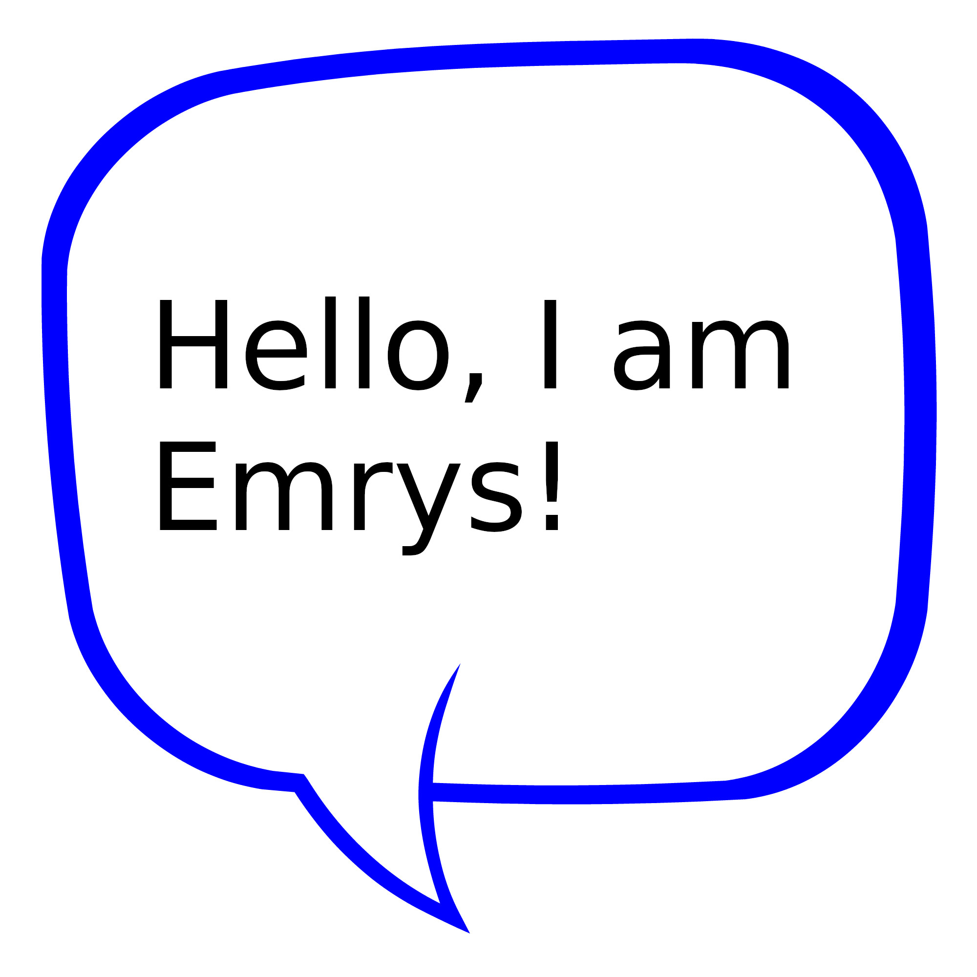 Text bubble